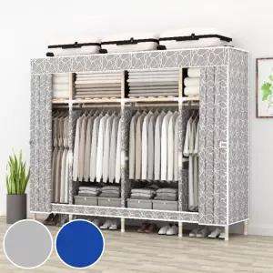 GGRO 원목 드레스룸 간이 행거 이불장 수납장 시스템장