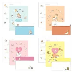 캐릭터손편지지 선물 커플 친구에게 연인에게 애편지지 프렌즈 20p (WFKA2KE)