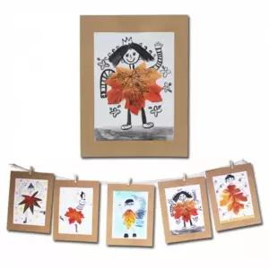 뚝딱 나뭇잎 가랜드만들기 만들기 교구 재료