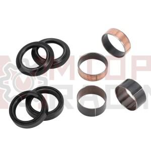 44065-0030 92049-0807 포크 내부 튜브 오일 도장  부싱 가이드 슬라이더 가와사키 EX400 닌자 2018-2023