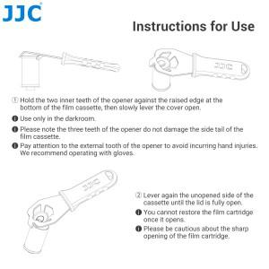 JJC 35mm 필름 카세트 오프너 제거 Kodak 카트리지호환  미끄럼 방지 암실 처리 도구 Fujifilm 악세사리