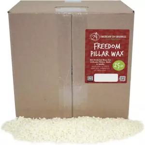 아메리칸 소이 스 프리덤 기둥 캔들 만들기용 대두 왁스 비드 - 천연 양초 만들기 용품 파라핀 프리 보티베
