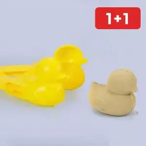 겨울 눈놀이 오리 몰드 어린이 놀이 야외 스노우볼 메이커