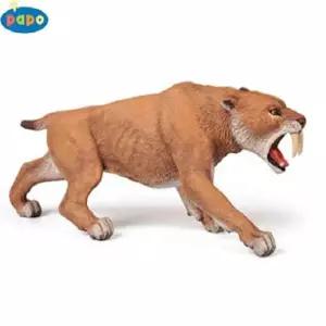 모형 스밀로돈 파포 검치호랑이 공룡피규어