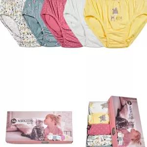 데일리 아동 여자 여아 이너웨어 컬러풀 동화 심리스 학생 예쁜