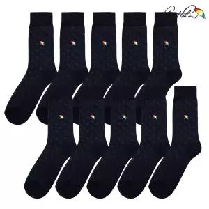 [하프클럽/아놀드파마]아놀드파마 남자정장양말 구두 양복 발목긴 신사용 장목 양말 10족 세트 국산