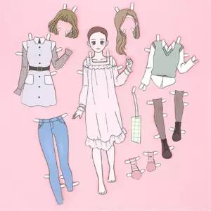 프리티 앤 트렌디 스타일링코디북 6세여아선물 오감놀이 소꿉놀이완구