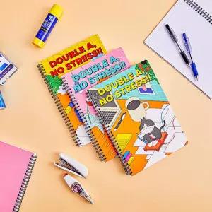 더블에이 캐릭터 노트 B5 60매 대학 오피스 수험생노트