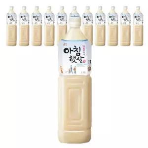 웅진 아침햇살, 1.5L, 12개