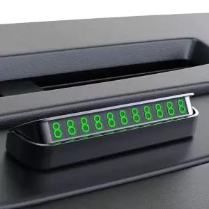 주차번호판 사생활보호 자동차 전화번호판 (WFK9ZNW)