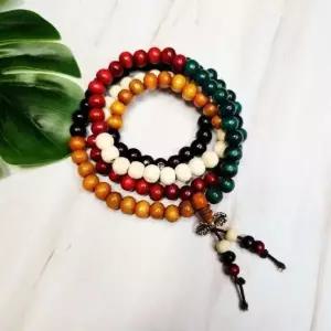 불교 염주 팔찌 액세서리 명상 용품 선물용 (WFKA85N)