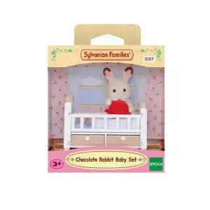 토이트론 실바니안 5017-쵸콜릿토끼-아기&침대(050170)