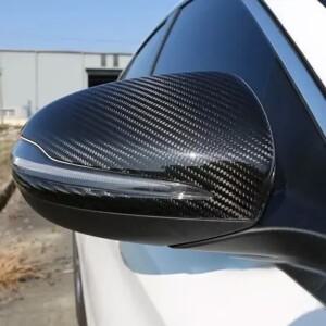 사이드 백미러 커버  하이 퀄리티 리얼 카본 캡 벤츠 W205 X253 W222 W213 C E S GLC 클래스에 호환