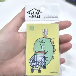 교통카드 캐릭터 자취용 체크카드 로카 디자인 카드 지갑용 (WFKA8BT)