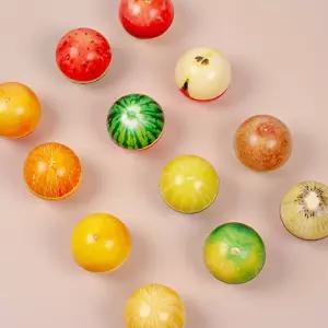 과일 소프트볼 12개 세트볼 과일공 놀이용볼 놀이용 어린이 어린이볼 장난감