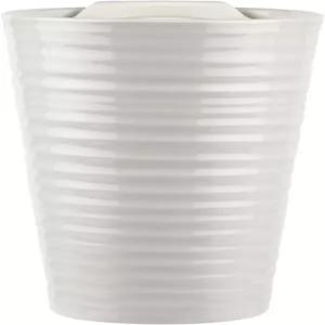 소피 콘란 포트메이리온 화이트 트래블 머그컵 실리콘 유출 방지 뚜껑이 있는 12온스 포자기 커피 티컵