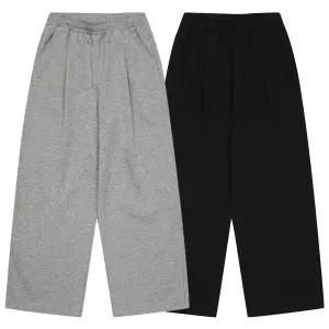 소이 주니어 봄가을옷 남아 여아 쮸리 합포 원턱 와이드 바지 초등학생 중학생26S0201