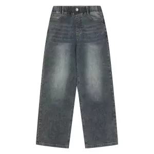 소이 주니어 봄가을옷 남여아 와이드 빈티지 블루진 고학년 중학생 데일리 청 26S0208