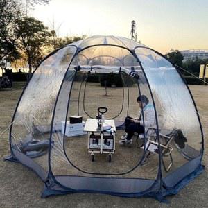 실외 별채 야외텐트 볼버블하우스 투명텐트 겨울보온캠핑몽골빵