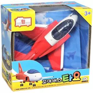 작동장난감 조카생일선물 장난감비행기 아이장난감 꼬마버스 타요 윙 신나는놀이 모형비행기 완구