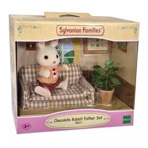 6세여아선물 소꿉놀이 소꿉장난 실바니안 쵸콜릿 토끼 아빠 쇼파 5013 신나는놀이 아이선물