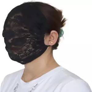 웰순 레이스 에어리 페이스 커버 반다나 마스크 프로텍티브 풀 메시 선 프로텍터 원근법 헤드웨어 프라이빗
