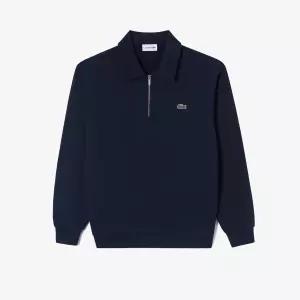 라코스테 브랜드관 남성베이직 반집업 스웨트 맨투맨 티셔츠SH197E-55N 166네이비 364945