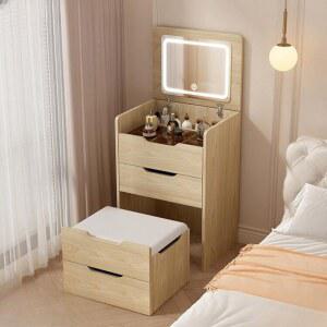 수납화장대 서랍 세트 수납장 월넛 조명 화장대 마야 자화장대 화이트화장대