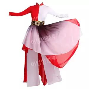 단체 난타의상 고전 무용복 사극풍 난타공연복 세트 여성용 S