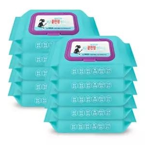 듀듀클린 세균끝판왕 행주티슈80매x10팩 물걸레청소포 2249093 J