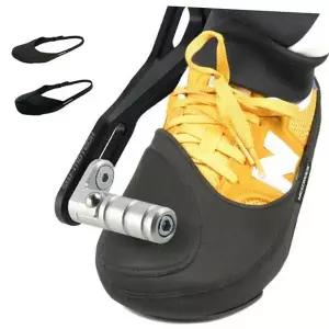 오토바이 슈즈 커버 시프트 바이크 보호 오토바이 신발 커버 방수 보호대 패드 변속
