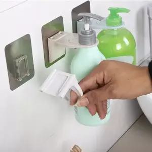 고품질 샴푸디스펜서 부착식 샴푸 홀더 욕실걸이 호텔디스펜서 (WFK9ZM8)