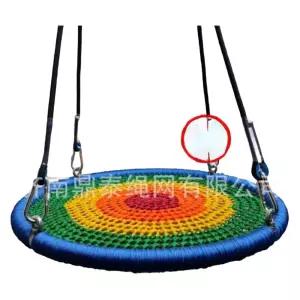 야외 체어 스윙그네 캠핑장 해먹 놀이터 로프 원형 의자 그네 카페 흔들