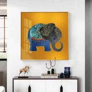 코끼리 그림 돈들어오는 액자 로비 장식 인테리어 금전운 현관 풍수 벽걸이