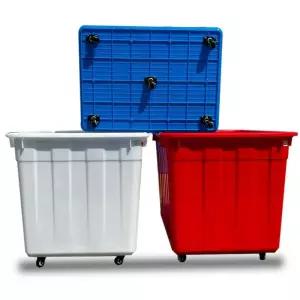 김장 배추절임통 특대형 플라스틱 600L 이동식 박스