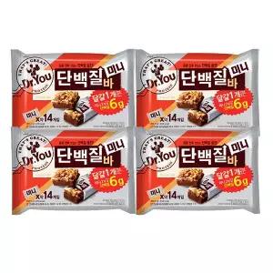 오리온 닥터유 단백질바 미니 202.5g(약14개입)x4개