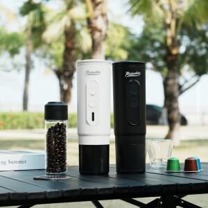 카모식 MEIMOKA 휴대용 커피 머신 에스프레소 메이커 야외용 20바 압력 무선 USB 충전