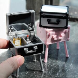몽테조이 귀여운 미니 1/12 스케일 소형 인형 집 화장품 케이스 향수 모델 OB11 BJD 액세서리 장난감