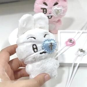 몽테조이  할로윈 병든 아름다움 인형 액세서리 미니 러브 아이 마스크 10-13cm 면화 장식 분위기에