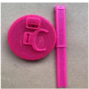 몽테조이  레인보우 인형 액세서리  스탠드 의류 양말 신발 부츠 귀걸이 장난감 부품