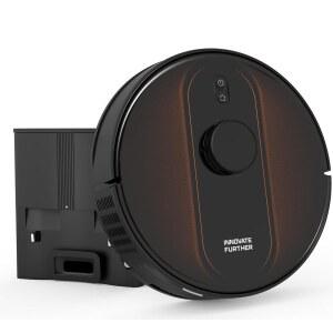 AZQQ H6 PRO 2-in-1 로봇 청소기 및 걸레는 인상적인 5000Pa 흡입력을 자랑합니다. 310ml 먼지통과 250ml 물탱크가 함께 제공됩니다