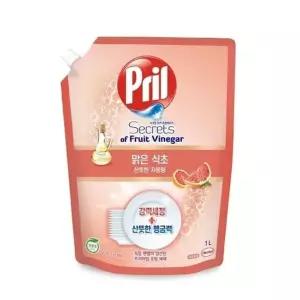 프릴 맑은 식초 자몽 1L 리필
