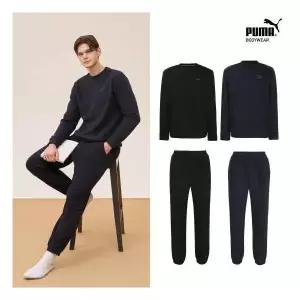 푸마 플리스 기모 셋업 남성 4종 366837