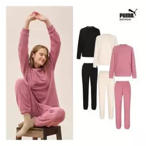 푸마 플리스 기모 셋업 여성 4종 366696