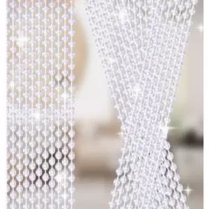 슈버 구슬 문발 커튼 가리개 비즈발 출입문 입구 현관 중국집 구슬골드