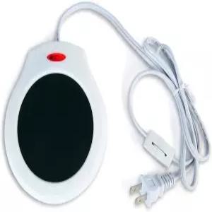 홈앤오피스 데스크톱 전기 머그컵 워머-커피 /차 /코코아 /수프향 양초 선물 겨울용 1pcs (화이트와 블랙