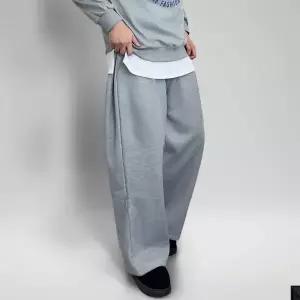 [노멀쉐이크]히터스 [합포/기모] 2TYPE 볼륨 사이드턱 커브드 스웨트 트레이닝 팬츠