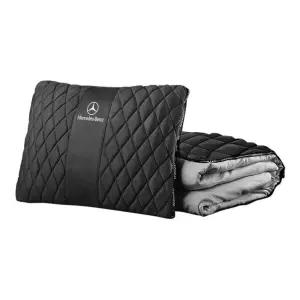 차량용 쿠션 담요 블랭킷 사무실 극세사 베개 무릎 자동차