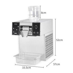 눈꽃빙수기계 맥주 슬러시 냉각 빙수기 생수 소형360W 카페 공기 이용