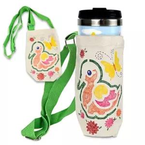 스텐실 꾸며만들기 에코 텀블러가방 자연백만들기 물통만들기 물병백만들기 어린이백만들기 DIY주머니 포켓